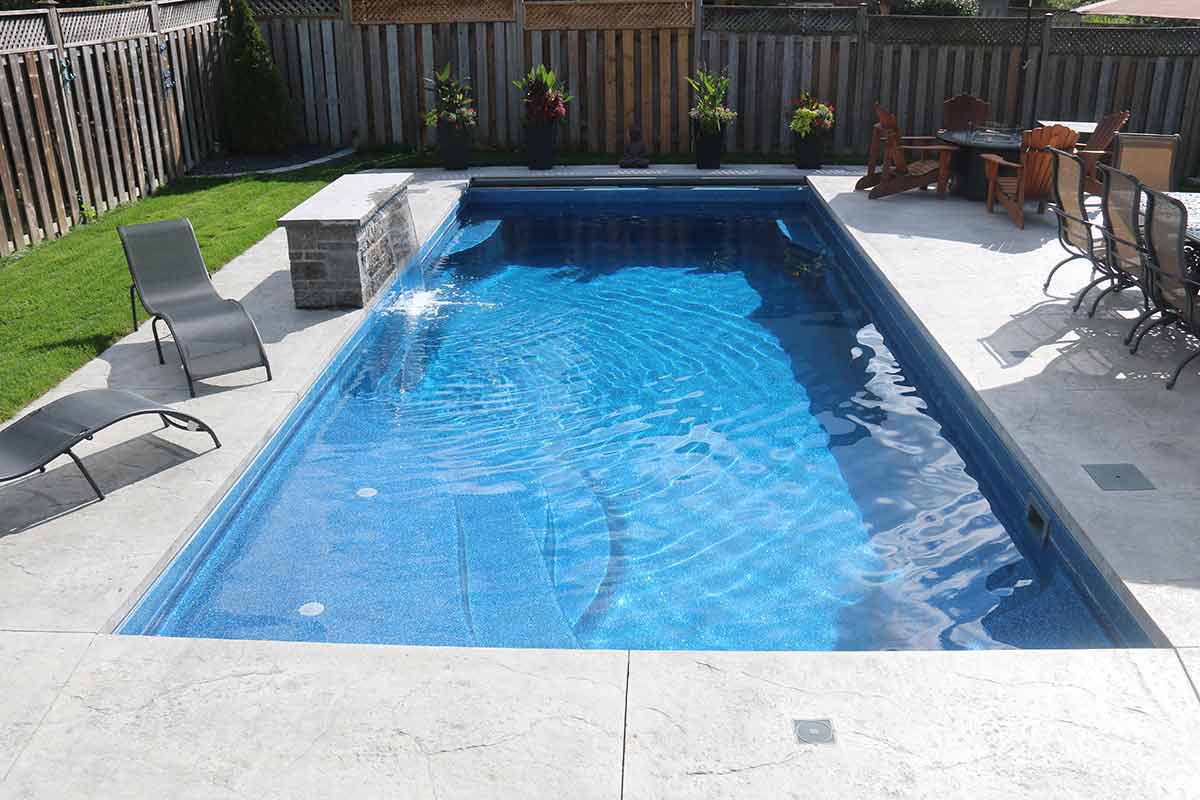 Olympia Pool Steps Layout