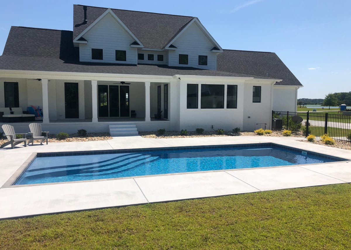 Olympia Backyard Build View